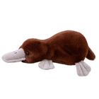 Lean Toys, dziobak, maskotka, brązowy, 32 cm