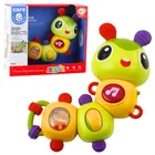 Lean Toys, gąsienica, zabawka interaktywna