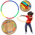 Lean Toys, hula hop z wypustkami do ćwiczeń, 8 elementów