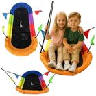 Lean Toys, huśtawka ogrodowa bocianie gniazdo, prostokątna