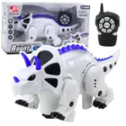 Lean Toys, inteligentny robot dinozaur zdalnie sterowany, triceratops