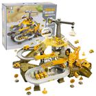 Lean Toys, interaktywny plac budowy z pojazdami i akcesoriami