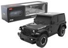 Lean Toys, Jepp Wrangler JL Rubicon, pojazd zdalnie sterowany, czarny, 1:24