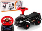 Lean Toys, jeździk z klaksonem, czarny