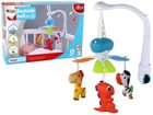 Lean Toys, karuzela do łóżeczka, niebieska