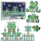 Lean Toys, klocki agnetyczne kosmos, 172 el