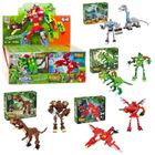 Lean Toys, klocki konstrukcyjne, Dinozaur robot, 2w1, 1 szt.