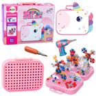 Lean Toys, klocki konstrukcyjne, jednorożce, 228 elementów