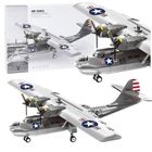 Lean Toys, klocki konstrukcyjne, samolot PBY-5A Catalina, 364 elementy