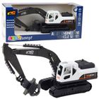 Lean Toys, koparka z chwytakiem i ruchomą łyżką