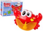 Lean Toys, krab, generator baniek mydlanych, zabawka do kąpieli