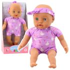 Lean Toys, lalka bobas, w fioletowym ubranku, 31 cm