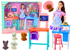 Lean Toys, lalka weterynarz, zestaw z akcesoriami