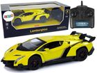 Lean Toys, Lamborghini, pojazd, zdalnie sterowany, żółty, 1:24