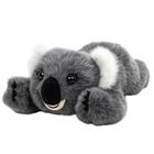 Lean Toys, leżący miś koala, maskotka, szary, 30 cm