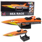 Lean Toys, łódź, motorówka, zabawka do kąpieli