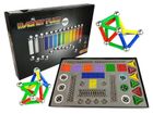 Lean Toys, Magnestix, klocki magnetyczne, 560 elementów