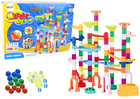 Lean Toys, Marble Game, kulodrom, 105 elementów