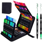 Lean Toys, markery dwustronne wodoodporne, 120 szt.