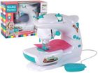 Lean Toys, maszyna do szycia, zabawka interaktywna, biała