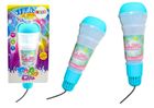 Lean Toys, mikrofon z echem, interaktywny, niebieski