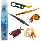 Lean Toys, morskie stworzenia, zestaw mini figurek, 6-9 cm, 6 szt.