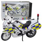 Lean Toys, motocykl policyjny, pojazd interaktywny, 1:12