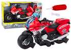 Lean Toys, motocykl ratunkowy do skręcania, pojazd interaktywny
