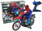 Lean Toys, motor crossowy, pojazd zdalnie sterowany, niebieski, 1:10