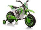 Lean Toys, Motor, pojazd na akumulator, zielony
