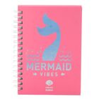 Lean Toys, notatnik A6, 80 kartek, linia, Ogon Syreni, 1 szt.