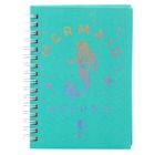 Lean Toys, notatnik A6, 80 kartek, linia, Syrenka, 1 szt.