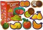 Lean Toys, owoce, puzzle edukacyjne, 40 elementów
