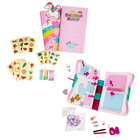 Lean Toys, pamiętnik na kłódkę + akcesoria, różowy