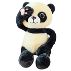 Lean Toys, panda z magnesami, maskotka, 23 cm