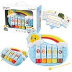 Lean Toys, pianinko pięciotonowe, niebieskie