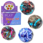 Lean Toys, piłeczka z wgłębieniami do ugniatania, 9 cm, 1 szt.