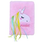 Lean Toys, pluszowy notatnik, A5, linie, jednorożec, 1 szt.