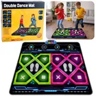 Lean Toys, podwójna mata taneczna, LED, 105-90 cm