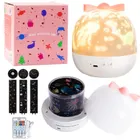 Lean Toys, projektor gwiazd dla dzieci, lampka nocna