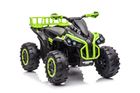 Lean Toys, Quad, pojazd na akumulator, zielony