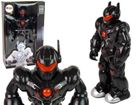 Lean Toys, robot interaktywny, czarny
