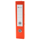 Lean Toys, segregator A4, 75 mm, pomarańczowy