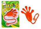Lean Toys, slime, lepka rączka, pomarańczowa