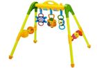 Lean Toys, stojak z grzechotkami, żółty