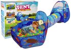 Lean Toys, suchy basen, 100 szt. kulek