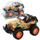 Lean Toys, terenówka Off-Road, pojazd militarny, beżowy