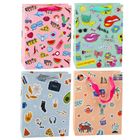 Lean Toys, torba prezentowa naklejki kolorowe znaczki, 23-18-10,5 cm, 1 szt.