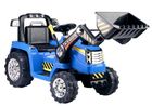 Lean Toys, Traktor, pojazd na akumulator, niebieski