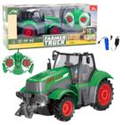 Lean Toys, traktor rolniczy rc, zielony, 1:24
